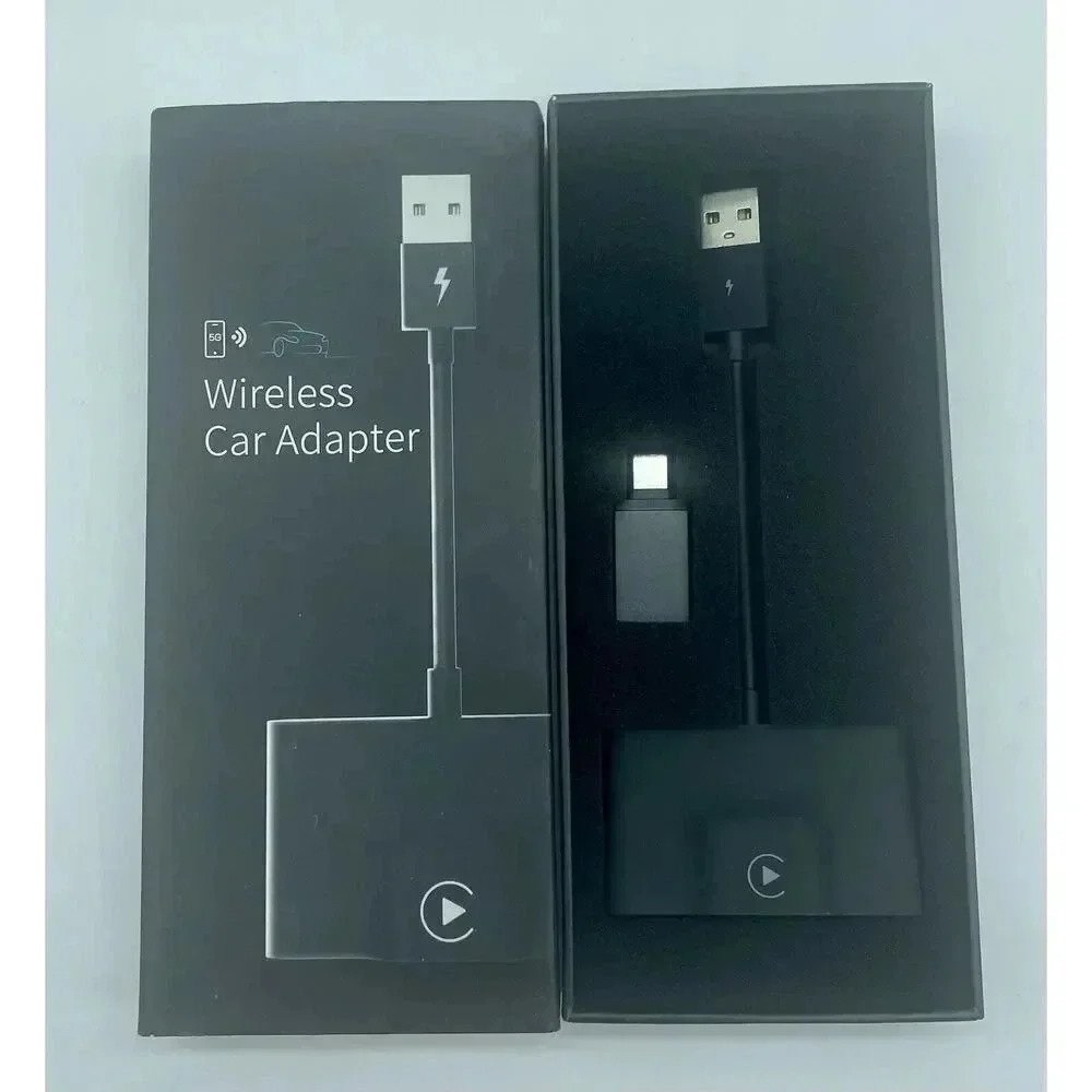 Teeran CarPlay Wireless Adapter for Factory Wired CarPlay 2024 Upgrade Plug Play